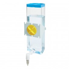 Midwest Critterville Water Bottle Medium Clear, Blue 3.27" x 2.32" x 6.62"