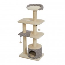 Midwest Feline Nuvo Tower Car Furniture Mushroom 22" x 15" x 50.5"