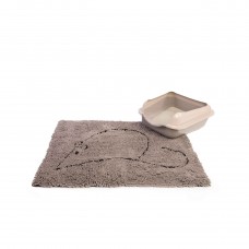 DGS Pet Products Cat Litter Mat Grey 35" x 26" x 2"