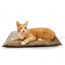 K&H Pet Products Amazin' Thermo-Kitty Pad Gray 15" x 20" x 2" - KH3295