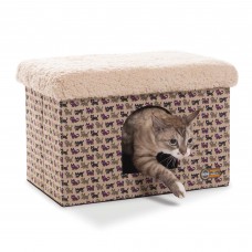 K&H Pet Products Kitty Bunkhouse Tan 12'' x 18'' x 12''