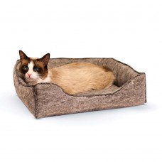 K&H Pet Products Amazin' Kitty Lounge Sleeper Gray 13" x 17" x 3" - KH5205