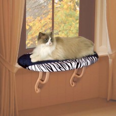 K&H Pet Products Kitty Sill Zebra 14" x 24" x 9" – KH9096