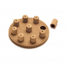 Outward Hound Nina Ottosson Dog Smart Composite Puzzle Game Large Brown 10.5" x 9.25" x 2.50"