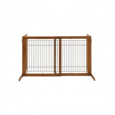 Richell Freestanding Pet Gate HS Autumn Matte 28.3" - 47.2" x 23.6" x 27.6" - R94146