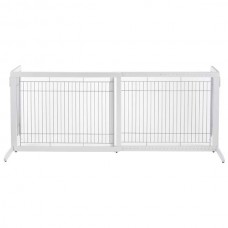 Richell Freestanding Pet Gate HL White 39.4" - 70.9" x 23.6" x 27.6" - R94159